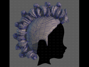 3D Hair style for boy V114 3D Модель