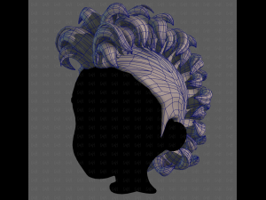 3D Hair style for boy V114 3D Модель