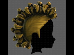 3D Hair style for boy V114 3D Модель