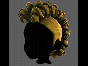 3D Hair style for boy V114 3D Модель
