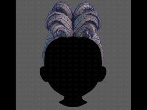 3D Hair style for boy V114 3D Модель