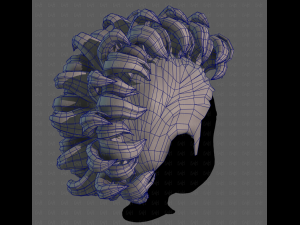 3D Hair style for boy V114 3D Модель