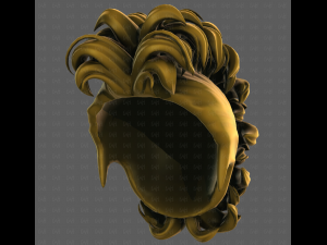 3D Hair style for boy V114 3D Модель