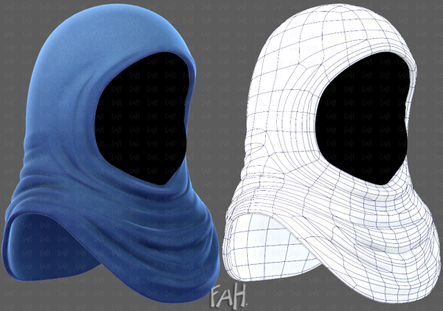 Cap V57 3D Model .c4d .max .obj .3ds .fbx .stl .blend 