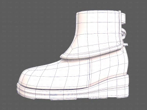 Shoes cartoonV53 3D Model
