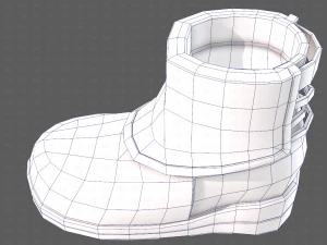 Shoes cartoonV53 3D Model