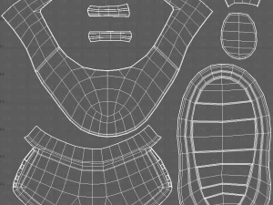 Shoes cartoonV53 3D Model