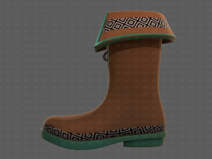 Shoes cartoonV54 Modello 3D