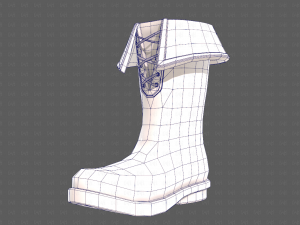 Shoes cartoonV54 Modello 3D