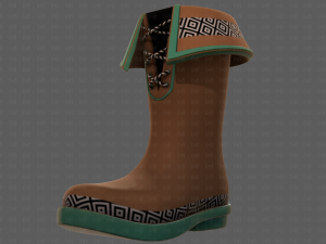 Shoes cartoonV54 Modello 3D