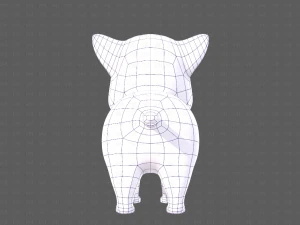 Katzen-Cartoon V05 3D Modell