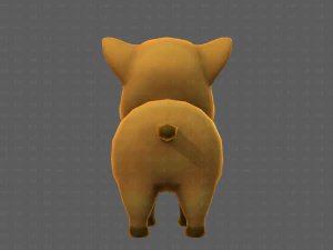 Katzen-Cartoon V05 3D Modell