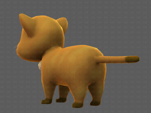Cat Cartoon V05 3D-Modell