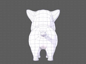 Katzen-Cartoon V05 3D Modell