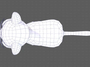 Katzen-Cartoon V05 3D Modell