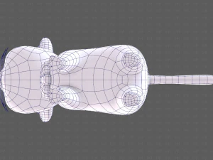 Katzen-Cartoon V05 3D Modell