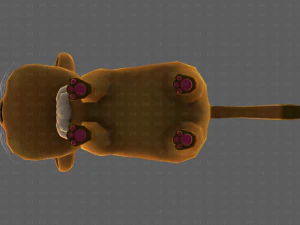 Katzen-Cartoon V05 3D Modell