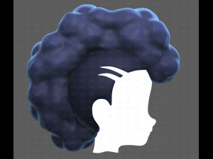 Base Hair for Boy V55 3D Model