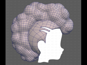 Base Hair for Boy V55 Modelo 3D