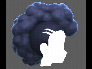Base Hair for Boy V55 3D Model