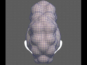 Base Hair for Boy V55 3D Model