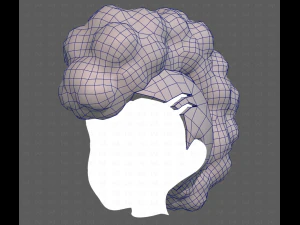 Base Hair for Boy V55 3D Model