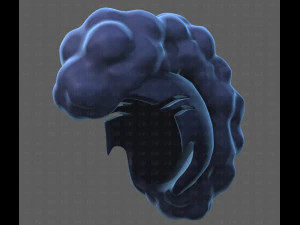Base Hair for Boy V55 3D Model