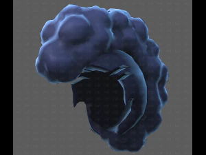 Base Hair for Boy V55 3D Model