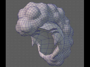 Base Hair for Boy V55 3D Model