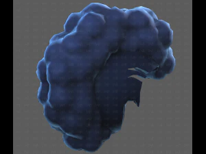 Base Hair for Boy V55 3D Model