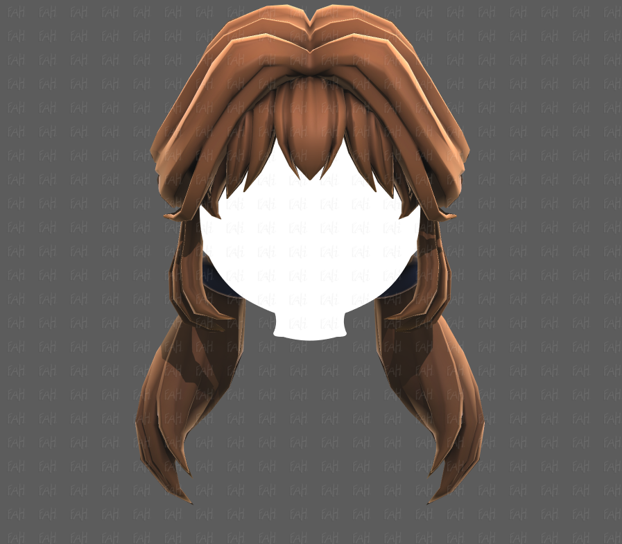 Base Hair for girl V25 3D Model in Clothing 3DExport