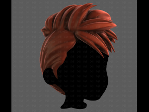 3D Hair style for boy V115 Modèle 3D