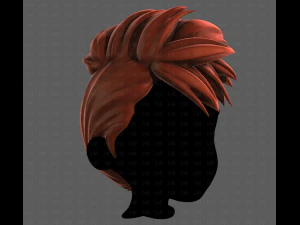 3D Hair style for boy V115 3D Model