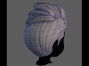 3D Hair style for boy V115 Modèle 3D