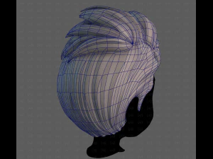 3D Hair style for boy V115 3D Model
