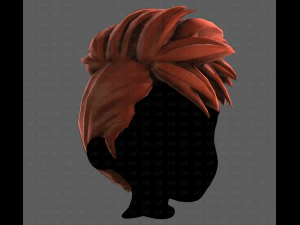 3D Hair style for boy V115 3D Model