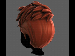 3D Hair style for boy V115 3D Model