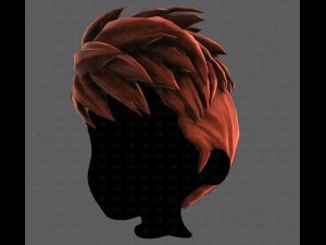 3D Hair style for boy V115 3D Model