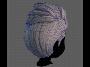 3D Hair style for boy V115 Modèle 3D