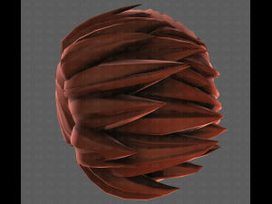 3D Hair style for boy V115 Modèle 3D