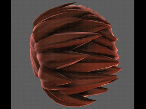 3D Hair style for boy V115 3D Model