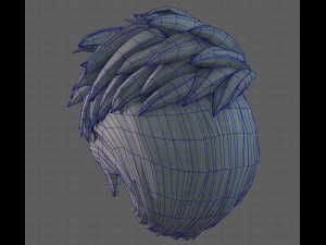 3D Hair style for boy V115 Modèle 3D