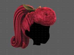 3D Hair style for girl V115 Modèle 3D