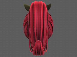 3D Hair style for girl V115 Modèle 3D