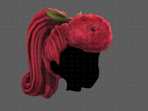 3D Hair style for girl V115 Modèle 3D