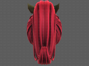 3D Hair style for girl V115 Modèle 3D