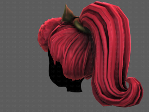 3D Hair style for girl V115 Modèle 3D
