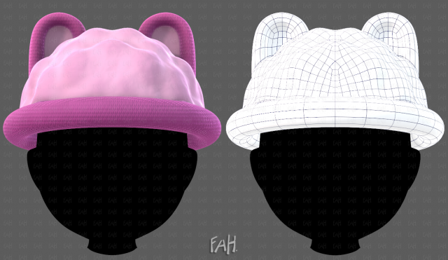 Cap V59 Model 3D .c4d .max .obj .3ds .fbx .stl .blend 