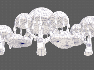 Trees Cartoon V38 3D Модель