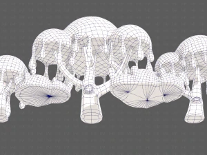 Trees Cartoon V38 3D Model